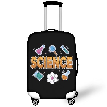Discover Science, Science Lover, I Love Science Biology To Luggage Covers