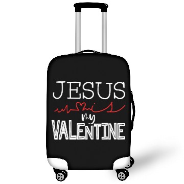 Discover Christian Gift Jesus is My Valentine Gift for Luggage Covers