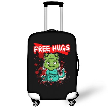 Discover Free Hugs Halloween Sarcasm Scary Creepy Costume Luggage Covers