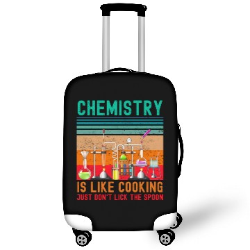 Discover Funny chemistry lab chemical laboratory technician Luggage Covers