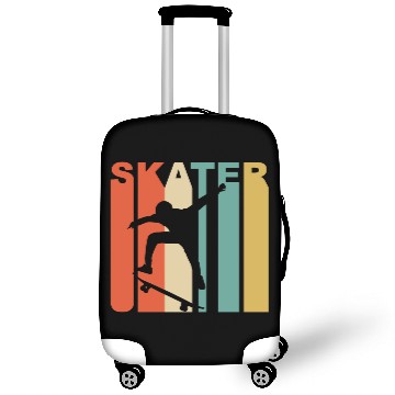 Discover Retro 1970'S Style Skater Skateboarder Skateboardi Luggage Covers