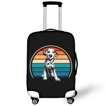 Discover Dalmatian Dog Owner Retro Dog Lover Luggage Covers