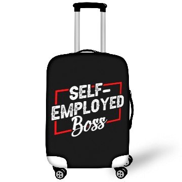 Discover Self Employed Boss Work Freelancer Job Luggage Covers