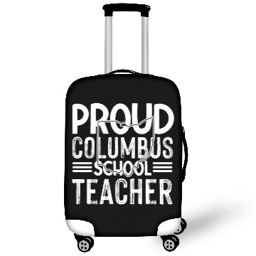 Discover Proud columbus school teacher Columbus Ohio School Luggage Covers