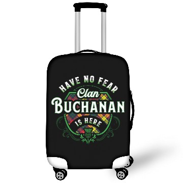 Discover Funny Scottish Clan Buchanan Tartan Have No Fear Luggage Covers