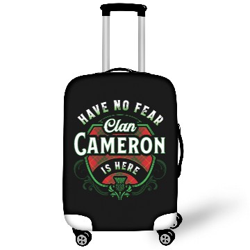 Discover Funny Scottish Clan Cameron Tartan Have No Fear Luggage Covers