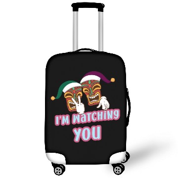 Discover I'm Watching You Christmas In July Surfing Santa C Luggage Covers
