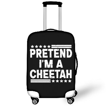 Discover Pretend I'm A Cheetah Easy Lazy Halloween Costume Luggage Covers