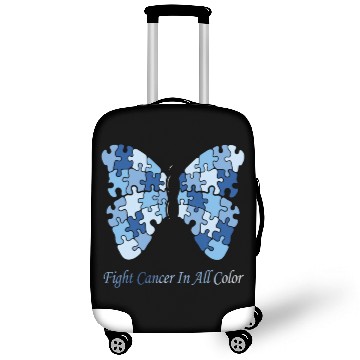 Discover Cancer Sucks In Every Color Fighter Fight Support Luggage Covers