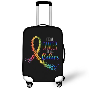 Discover Cancer Sucks In Every Color Fighter Fight Support Luggage Covers