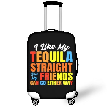 Discover I Just Like My Tequila Straight LGBT Pride Luggage Covers