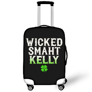 Discover Wicked Smaht Kelly Clan Boston Irish Slang Luggage Covers