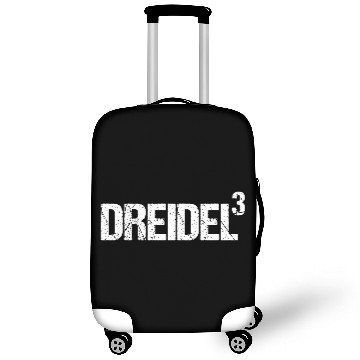 Discover Funny Dreidel Dreidel Dreidel Cubed Hanukkah Math Luggage Covers