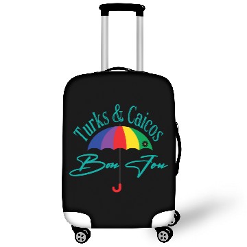 Discover Turks and Caicos, Islands, Comfort, Crewneck Luggage Covers