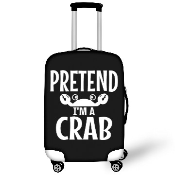 Discover Pretend I'm A Crab Costume Halloween Lazy Easy Luggage Covers