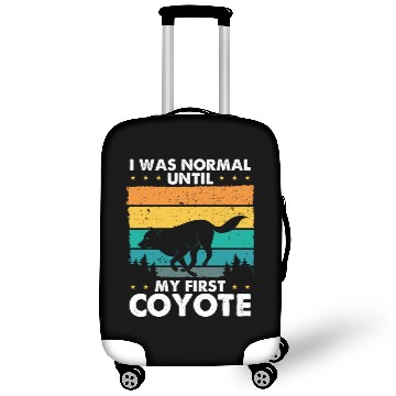 Discover Coyote Trapping Coyote Hunting Yote Hunting Gift Luggage Covers