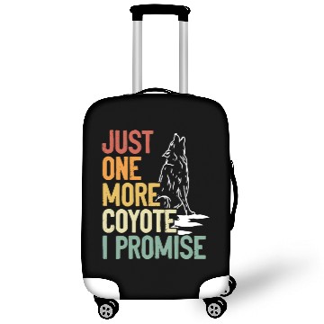 Discover Coyote Trapping Coyote Hunting Yote Hunting Gift Luggage Covers