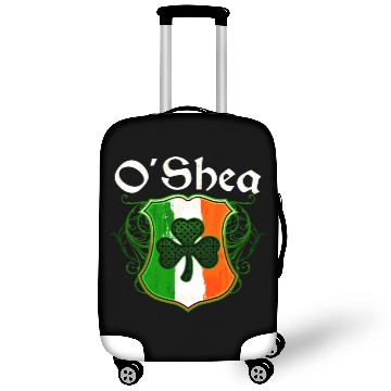 Discover O'Shea Irish Surname Ireland Flag Shield Shamrock Luggage Covers