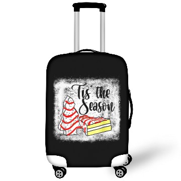 Discover Little Tis The Season Christmas Tree Cakes Debbie Luggage Covers