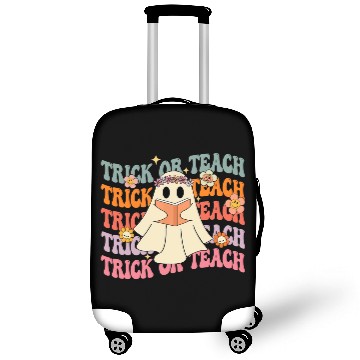 Discover Groovy Trick or Teach Boo Ghost Pre-K Teacher Life Luggage Covers