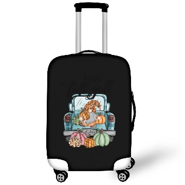 Discover Happy fall y all. Autumn. Fall. Luggage Covers