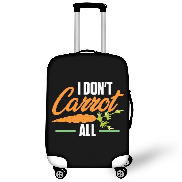 Discover I Don't Carrot All Funny Vegan Vegetarian Luggage Covers