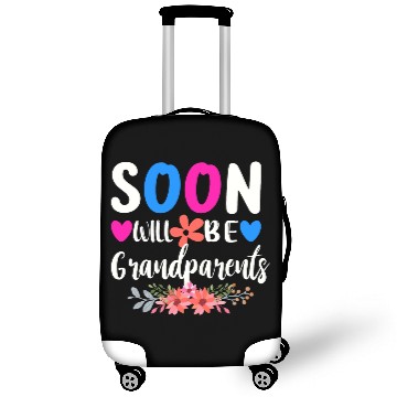 Discover We Will Soon Become Grandparents, Be Grandparents Luggage Covers