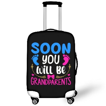 Discover We Will Become Grandparents, Be Grandparents Luggage Covers