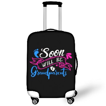Discover We Will Soon Become Grandparents, Be Grandparents Luggage Covers