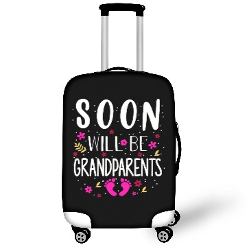 Discover We Will Soon Become Grandparents, Be Grandparents Luggage Covers