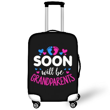Discover We Will Soon Become Grandparents, Be Grandparents Luggage Covers