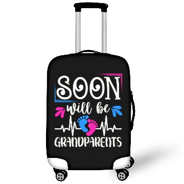 Discover We Will Soon Become Grandparents, Be Grandparents Luggage Covers