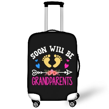 Discover We Will Soon Become Grandparents, Be Grandparents Luggage Covers