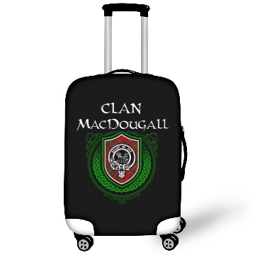 Discover Macdougall Surname Scottish Clan Tartan Crest Luggage Covers