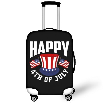 Discover Patriotic American America US Flag USA 4th July Luggage Covers
