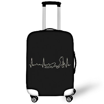 Discover Curling Players Stone. Heart. Love. EKG. Pulse. Luggage Covers