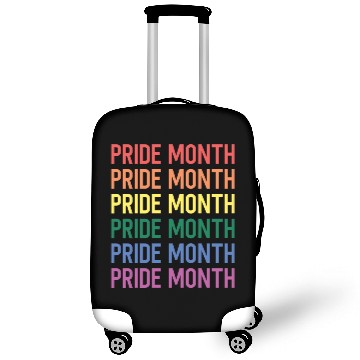 Discover Pride Month LGBTQ Movement Rainbow Pride Gay Luggage Covers