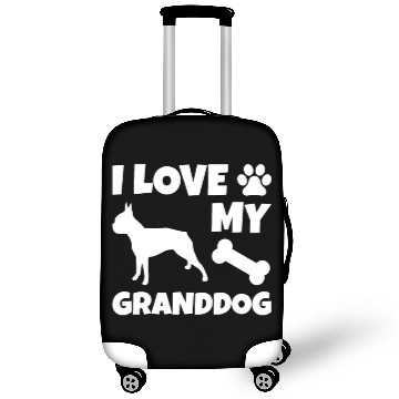 Discover I Love My Granddog Boston Terrier Luggage Covers