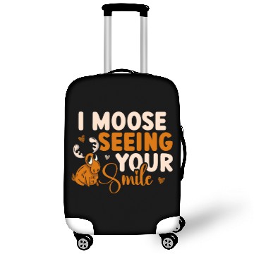 Discover I Moose Seeing Your Smile Animal Alces Deer Luggage Covers