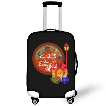 Discover Cute A Christmas Carol God Bless Us Everyone Lamp Luggage Covers