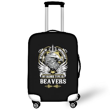 Discover Beavers Name Luggage Covers - In Case Of Emergency My Blo