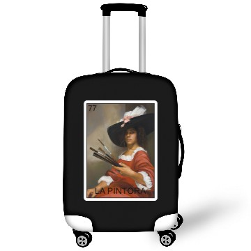 Discover La Pintora The Painter Card Mexican Lottery Card Luggage Covers