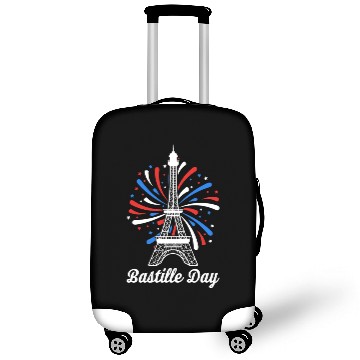 Discover France Bastille Day Love Paris Souvenir Eiffel Tow Luggage Covers