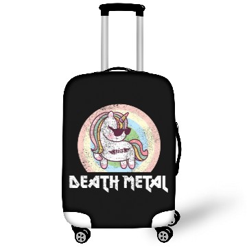 Discover Goth Rock Satan Unicorn Festivals Death Metal Luggage Covers