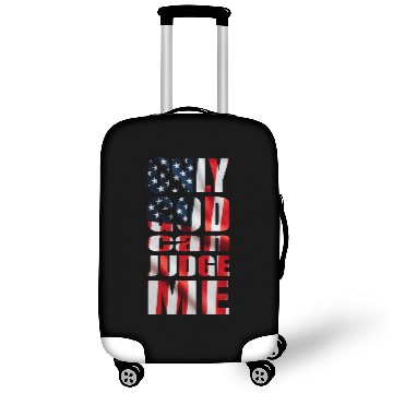 Discover Only God can Judge Me usa Luggage Covers