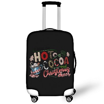 Discover I Run On Hot Cocoa And Christmas Cheer Luggage Covers