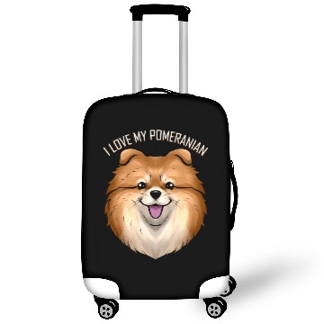 Discover Dog Lover - I Love My Pomeranian Luggage Covers