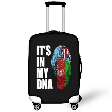 Discover Fijian And Afghanistan Mix Heritage DNA Flag Luggage Covers