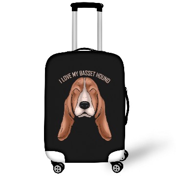 Discover Dog Lover - I Love My Basset Hound Luggage Covers