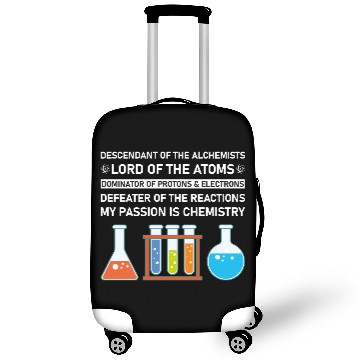 Discover Chemistry Chemist Alchemists Alchemy Chemical Luggage Covers